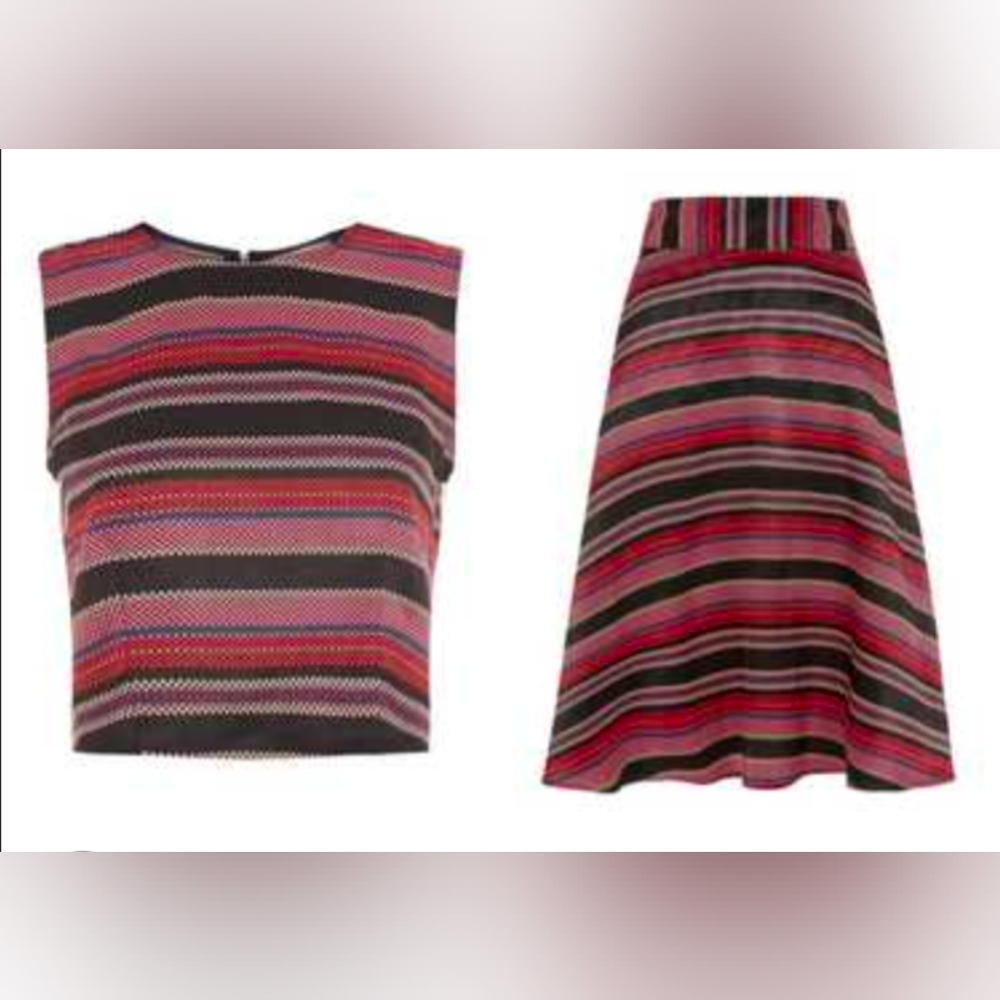 Darling London Matching Top and Skirt Set